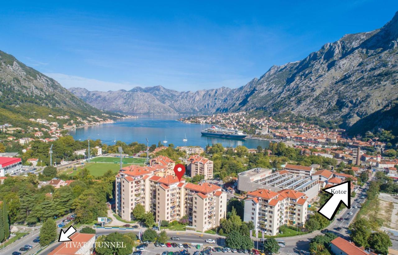 The View Of Kotor - Sea & Old Town View Lejlighed Eksteriør billede